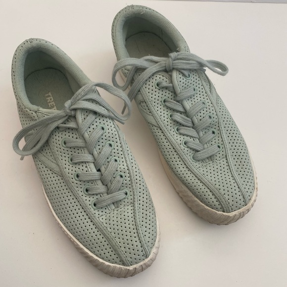 Tretorn NY Lite 3 Mint Green Platform Sneakers - Picture 9 of 9